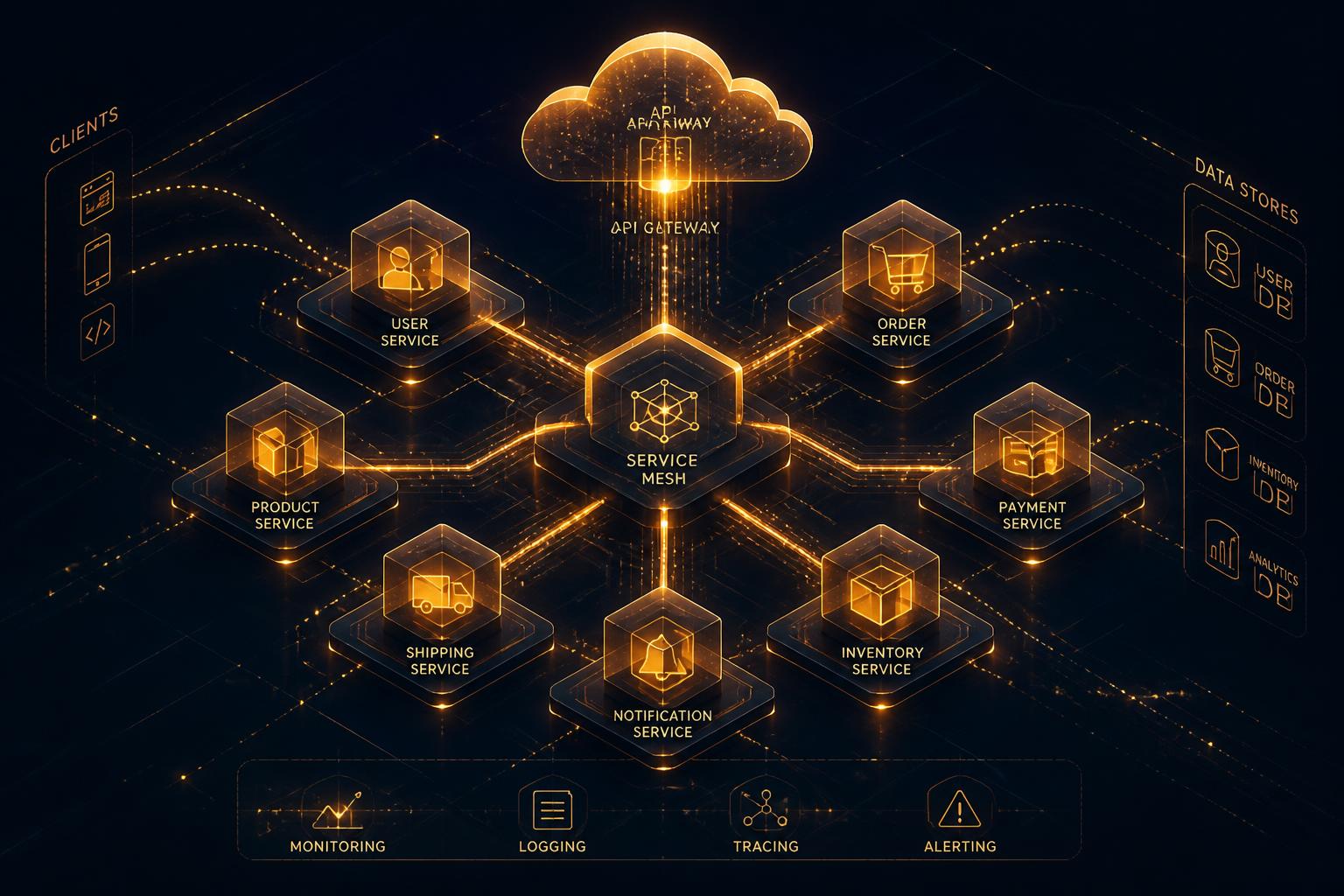 Distributed E-Commerce Backend