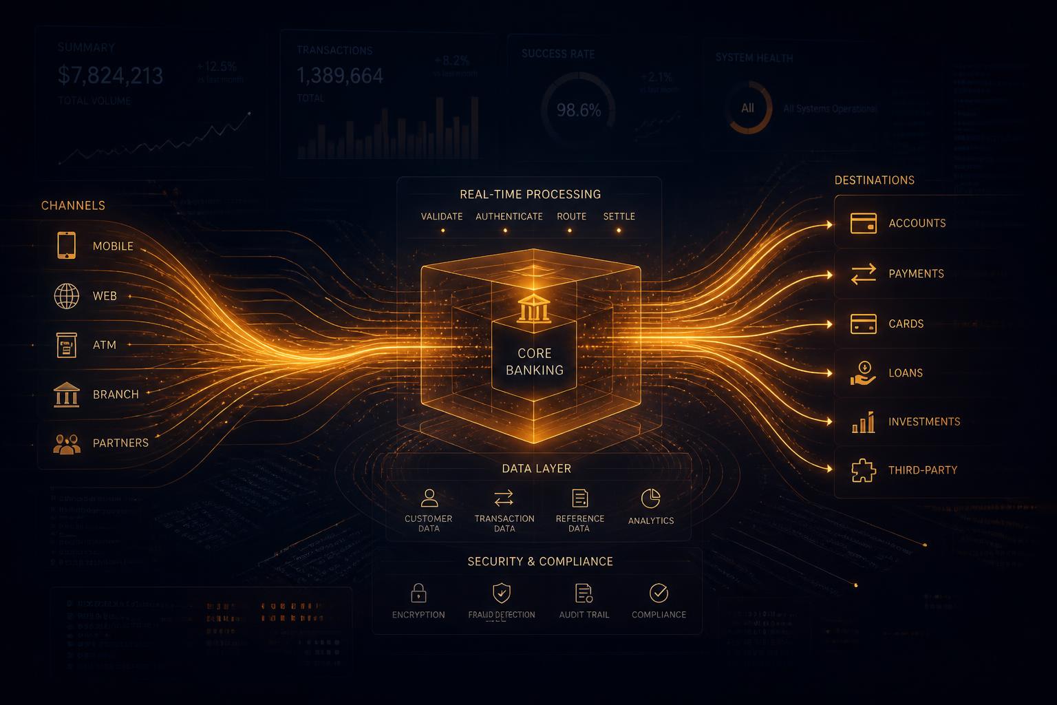 Real-Time Payments & Ledger Engine